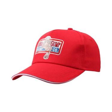 Imagem de Boné Vermelho Adulto Forrest Gump Shrimp Co Para Cosplay E Esportes Ao