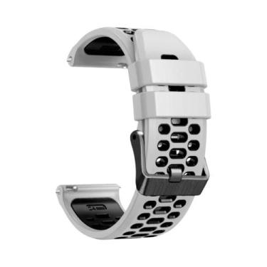 Imagem de Pulseira De Silicone Respirável De 24mm Para Relógio Inteligente Suunt