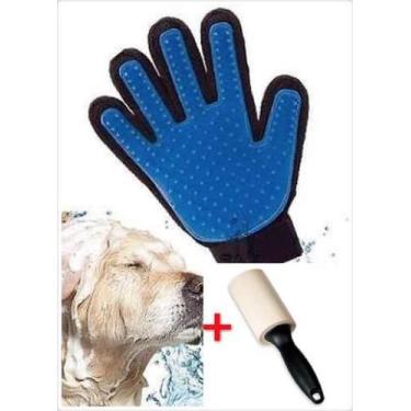Imagem de Luva Nano Magnética + Rolo Tira Pelos Dos Pets Cães,gatos - jojo
