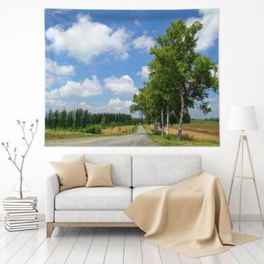 Imagem de Microtecido de parede de paisagem de tapeçaria 200x150cm - yiweisai