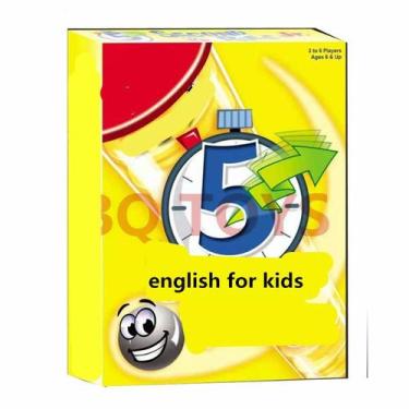 Imagem de Jogo de cartas Englishs For Kids Fun Family para adultos e adolescente