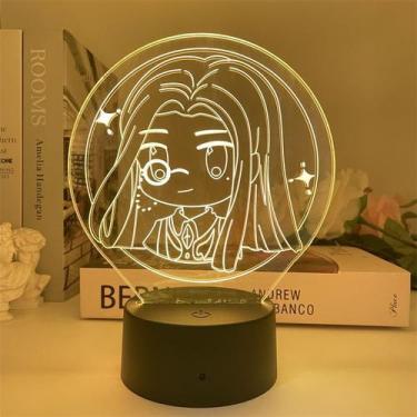 Imagem de Luz noturna para todos os tempos Clarence 3D LED que muda de cor - Yiw