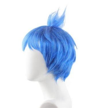 Imagem de Peruca de cosplay Insides Outs Joys, fantasia de anime, festa de Hallo