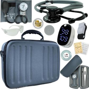 Imagem de Kit Estagio Saude Medicina Enfermagem Farmacia Completo Top - Love Sau