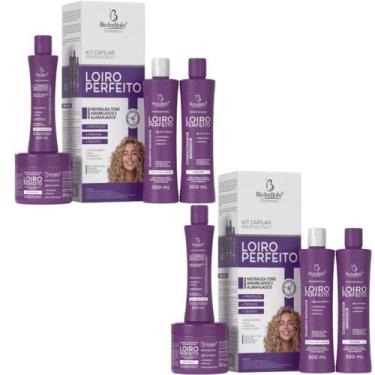 Imagem de Kit 2 Capilar Loiro Perfeito Matização 4Itens - Bio Instinto