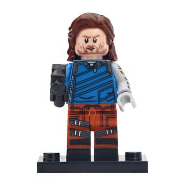 Imagem de Boneco Super Herois E Vilões Hq Quadrinhos Bloco De Montar