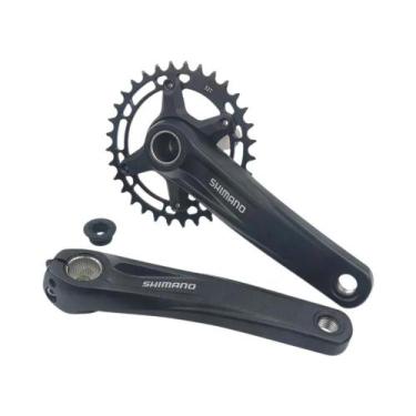 Imagem de Pedaleira Shimano Deore SLX MT510 MTB 32T 34T 36T 38T 170mm Para Bicic