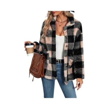 Imagem de Casaco feminino transfronteiriço europeu e americano outono/inverno qu