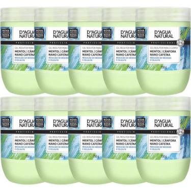 Imagem de 10UN Gel Corporal Crioterapia Cafeina 750g D'agua natural - D'Água Nat