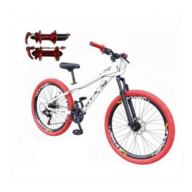 Imagem de Bicicleta 26 Gta Rebel Freeride Downhill 24v Cubo k7 Barulhento Freio a Disco Pneu Flame Aro Vmaxx-Unissex