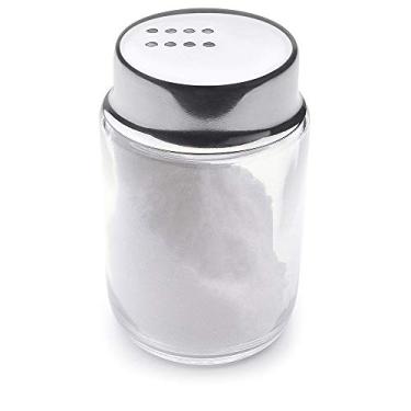 Imagem de Saleiro/Pimenteiro 100ml em Aço Inox e Vidro Forma