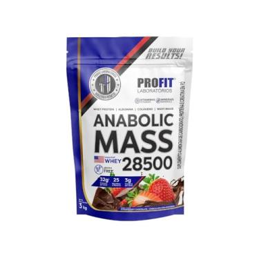Imagem de Anabolic Mass 28500 Profit 3Kg Chocolate c/Morango