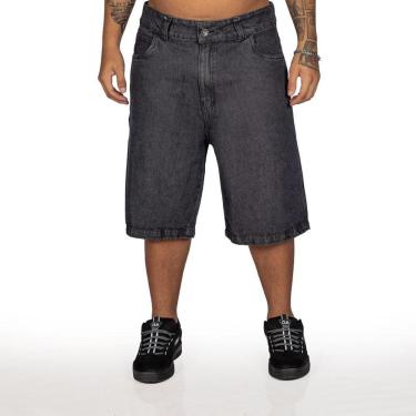 Imagem de Bermuda Chronic Jeans Baggy Preta-Masculino