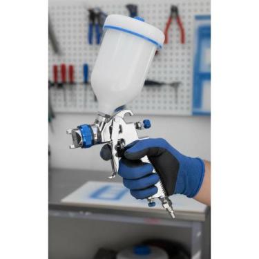 Imagem de Pistola Pintura HVLP Bico 1.3mm Gravidade Alta Qualidade - Congratulat