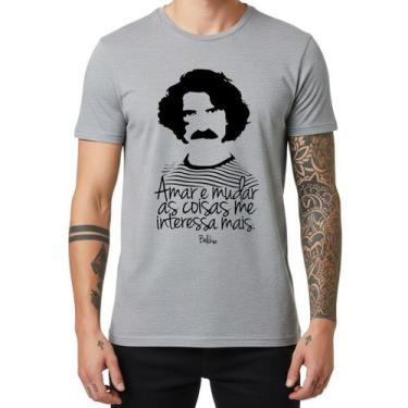 Imagem de Camiseta Unissex Belchior Estampa Exclusiva Rock Nacional Retrô Música