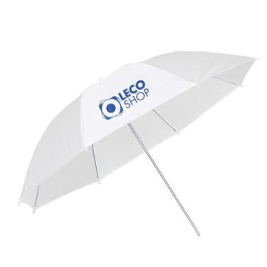 Imagem de Sombrinha Branca Difusora Suavizadora para Estúdio Fotográfico 84cms -