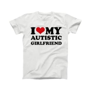 Imagem de Camiseta Para Casais Autistas, Camiseta De Manga Curta, Streetwear Y2K