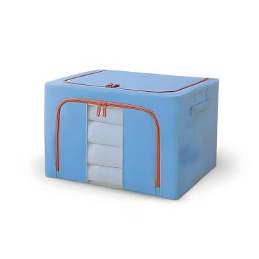 Imagem de Caixa Organizadora de Roupas Multiuso Dobrável em Poliéster à Prova