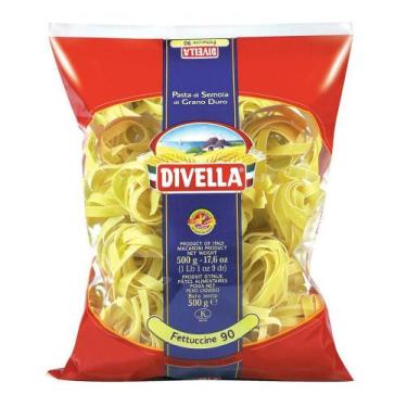 Imagem de Macarrão Fettuccine N 90 Divella 500g