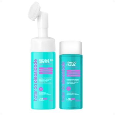 Imagem de Kit LabPop by Labotrat Hater da Oleosidade: Espuma de Limpeza 130ml e Tônico 110ml