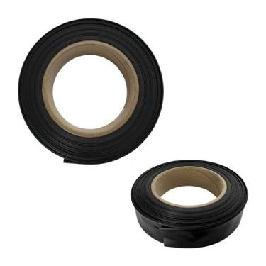 Imagem de Rolo Espaguete Tubo Termo Retrátil 25mm Preto - 25 Metros - GREEN