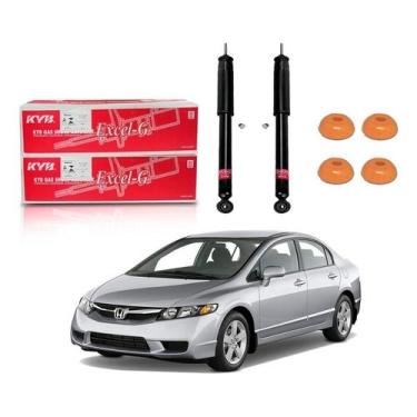 Imagem de Par Amortecedor Traseiro New Civic 1.8 2006 A 2011 - Kayaba