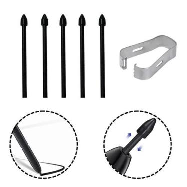 Imagem de 5 pontas extras S Pen para Galaxy Tab S8 Ultra 2022 X900 - Genérica
