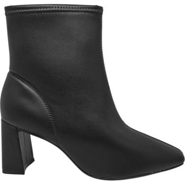 Imagem de Bota Feminina Casual Dia a Dia Passeio Trabalho Festa Santo Médio Cano Baixo Beira Rio...