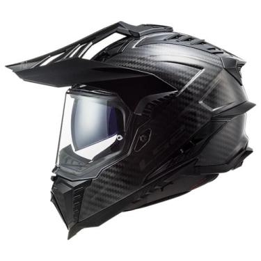 Imagem de Capacete LS2 MX701 Explorer Carbon Solid, CARBONO FOSCO, 58