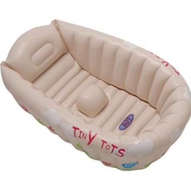 Imagem de Banheira bebe inflavel 55l tiny tots 01793 - Mor