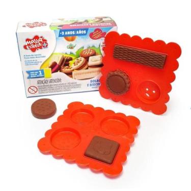 Imagem de Massa Modelar Kit Bolachas E Biscoitos Estrela, Unica