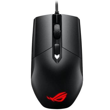 Imagem de Mouse Gamer Asus ROG Strix Impact RGB 5000DPI com fio Preto - Logitech