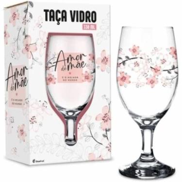 Imagem de Taca Windsor Temas Amor De Mae O Melhor 330ml - Brasfoot