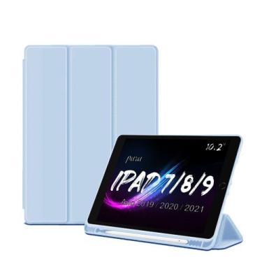 Imagem de Capa case p/ Apple iPad (9ª geração) 10.2"C/Compart. Pen Menor Preço -