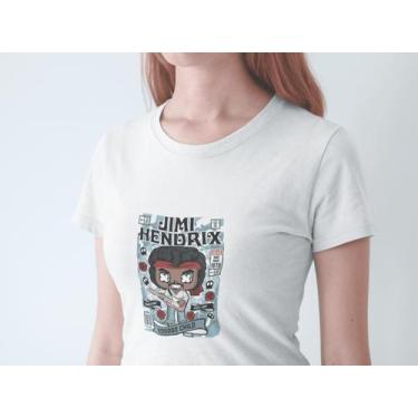 Imagem de Camiseta Poster Pop Style Inspiração JIMMY HENDRYX Estampa DTF 100% Al