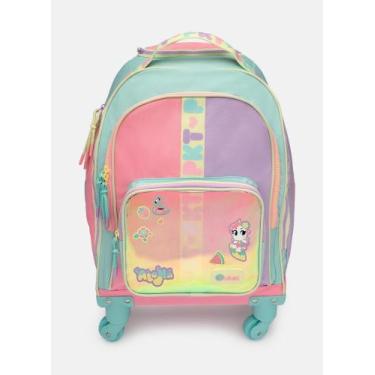 Imagem de Mochila Personalizavel Com Rodinha 360 Color Block Puket