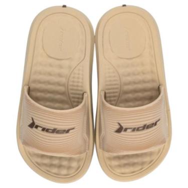 Imagem de Chinelo Slide Infantil Rider Step 12223 - Grendene, Bege, 31
