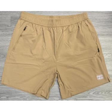 Imagem de Bermuda Red Nose Dry Fit Plus Size Extra G Masculina Com Forro, Kaqui,