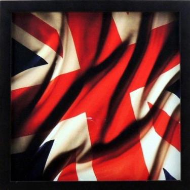 Imagem de Bandeira grã bretanha - quadro retrô com vidro - F. Mandú
