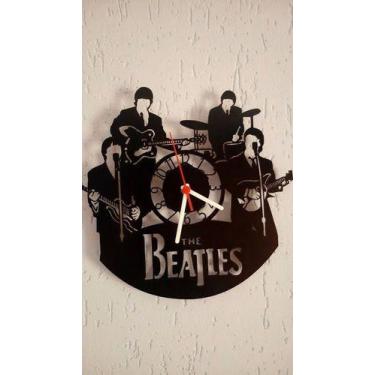 Imagem de Relogio Beatles Em Mdf - Ecolaser