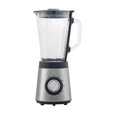 Imagem de Liquidificador Inox e Jarra de Vidro 220 V Black + Decker - Black E De