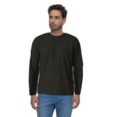 Imagem de Camiseta Manga Longa Hangar 33 Preto, GG