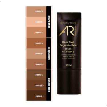 Imagem de Base Tint Segunda Pele 30ml Escolha Tons Bege Claro Médio Escuro Frio 