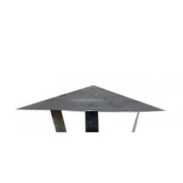 Imagem de Chapéu Chinês em Aço Galvanizado para Duto 110mm - ArteInoxx - ZORZINC