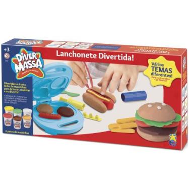 Imagem de Diver Massa Lanchonete Divertida - Divertoys