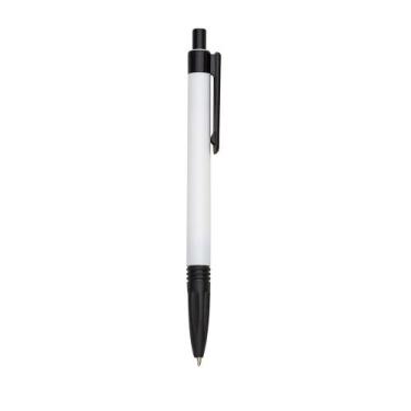 Imagem de Kit com 50 Canetas Plásticas Slim Esferográficas  Tinta Azul - GPJ Com