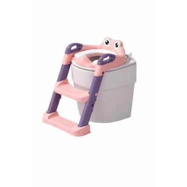 Imagem de Assento Redutor Infantil Sanitário Confortável Seguro Portátil Fácil L