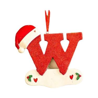 Imagem de Decoração De Árvore De Natal Com 26 Letras Em Acrílico DIY, Ornamento 