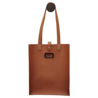 Imagem de Bolsa Fashion em sintético caramelo - BRINKO