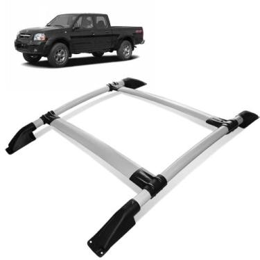 Imagem de Rack de Teto Bagageiro Frontier 2003 a 2007 Tubolar Prata - Track
